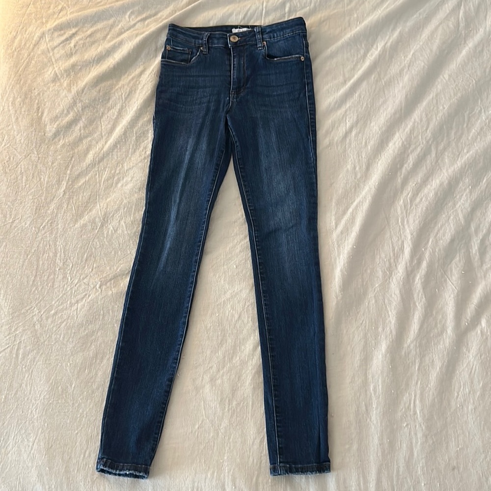 STS Blue- Blue Dark Wash Elite High Waisted Skinny Jean